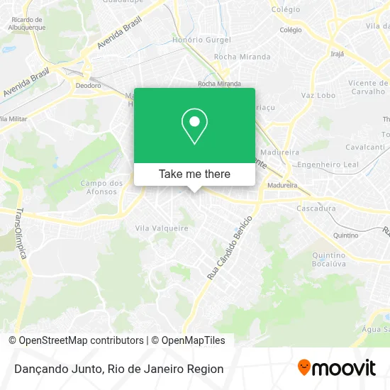 Dançando Junto map