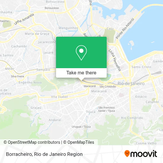 Borracheiro map