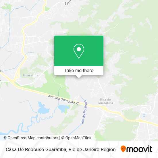 Casa De Repouso Guaratiba map