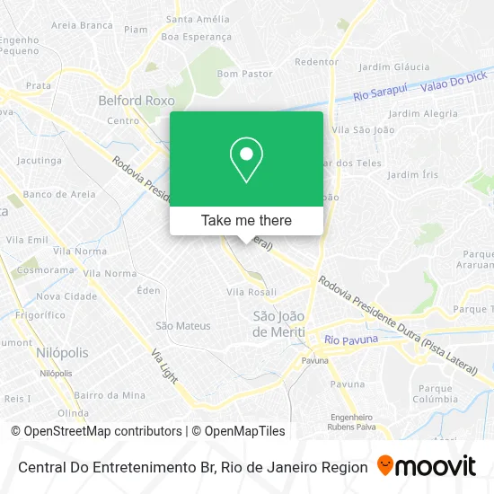 Central Do Entretenimento Br map