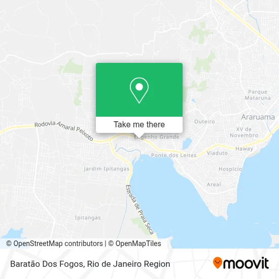 Baratão Dos Fogos map