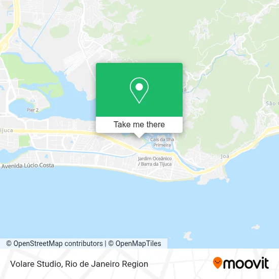 Volare Studio map