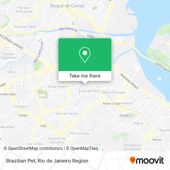 Brazilian Pet map