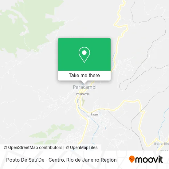 Posto De Sau'De - Centro map