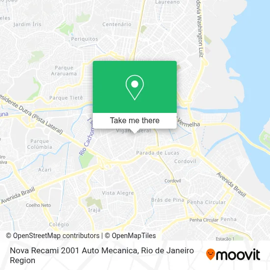 Nova Recami 2001 Auto Mecanica map