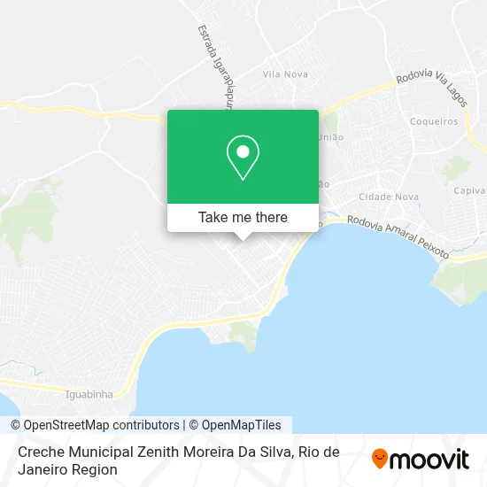 Creche Municipal Zenith Moreira Da Silva map