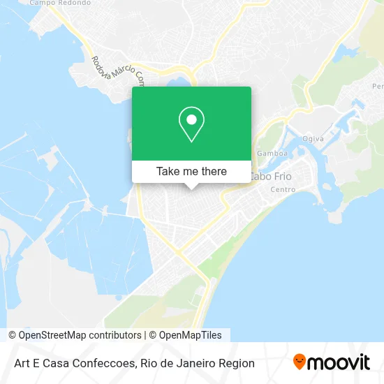 Art E Casa Confeccoes map
