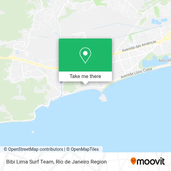 Bibi Lima Surf Team map