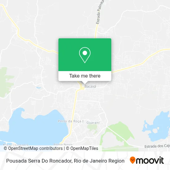 Pousada Serra Do Roncador map