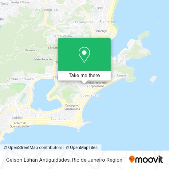 Gelson Lahan Antiguidades map