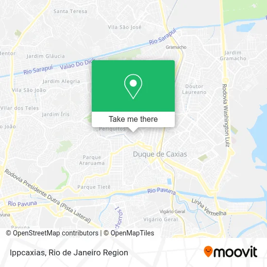 Ippcaxias map