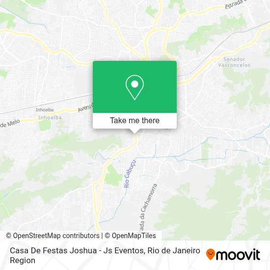 Casa De Festas Joshua - Js Eventos map
