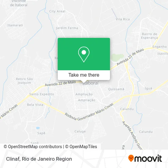 Clinaf map