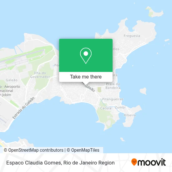 Espaco Claudia Gomes map