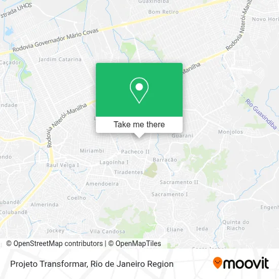 Projeto Transformar map