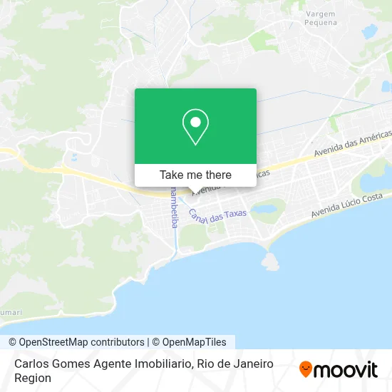 Carlos Gomes Agente Imobiliario map