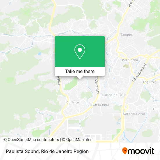 Paulista Sound map