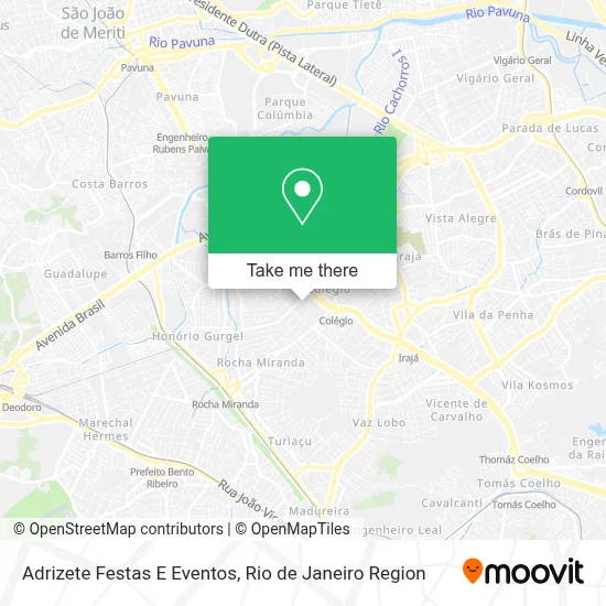 Adrizete Festas E Eventos map