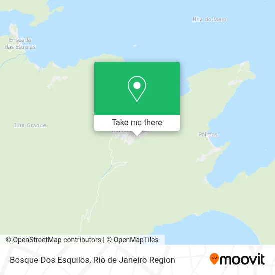 Bosque Dos Esquilos map