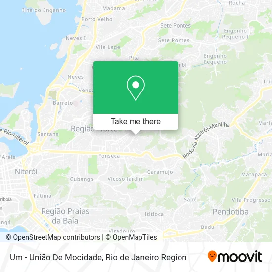 Um - União De Mocidade map