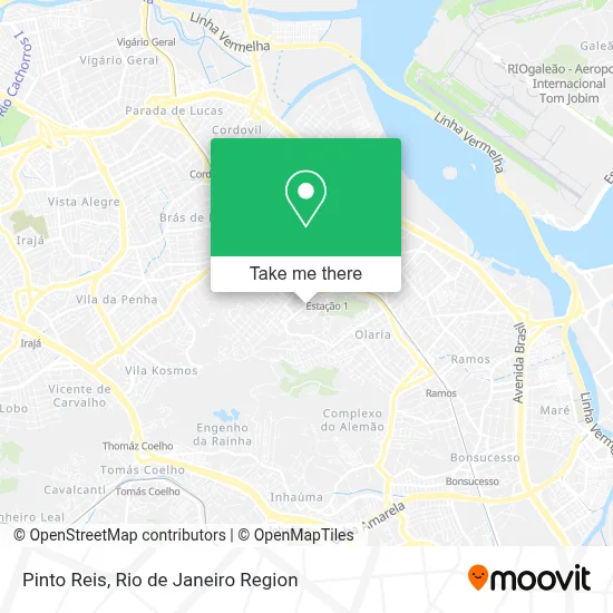 Pinto Reis map
