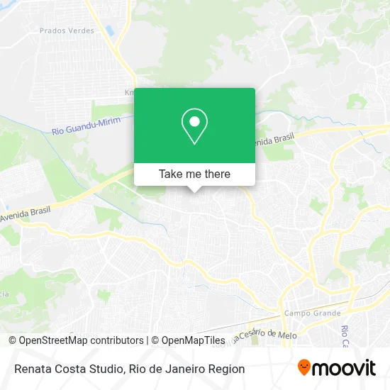 Renata Costa Studio map
