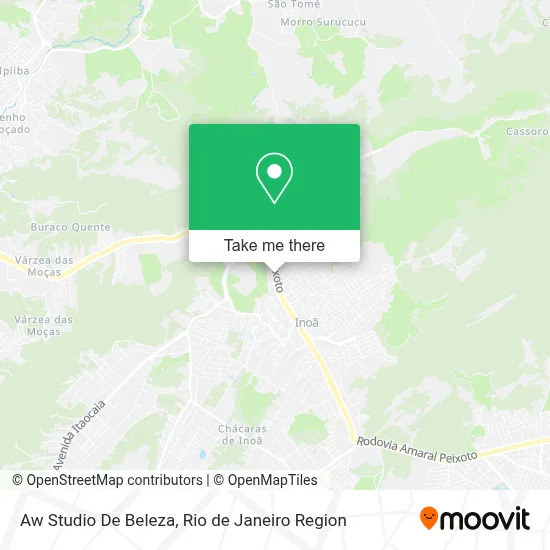Aw Studio De Beleza map