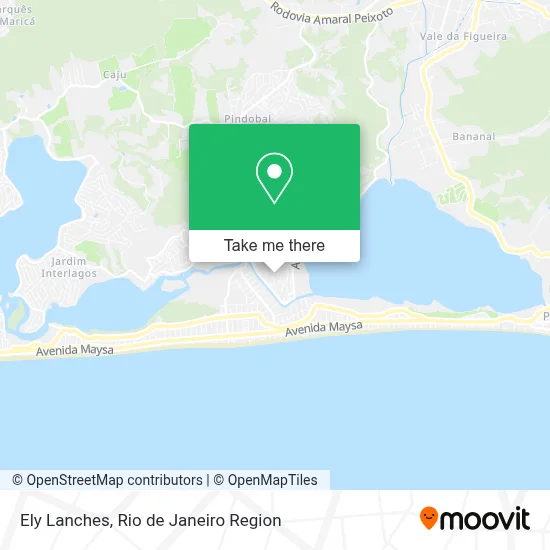 Ely Lanches map