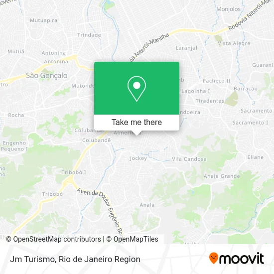 Jm Turismo map