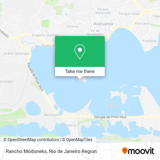 Rancho Modoneks map