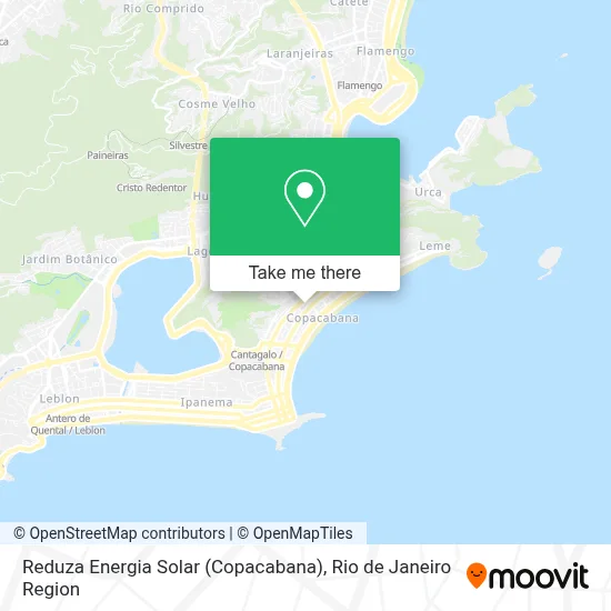 Reduza Energia Solar (Copacabana) map