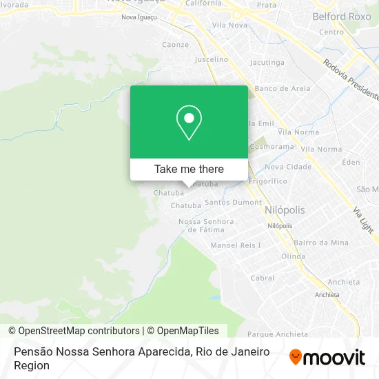 Pensão Nossa Senhora Aparecida map