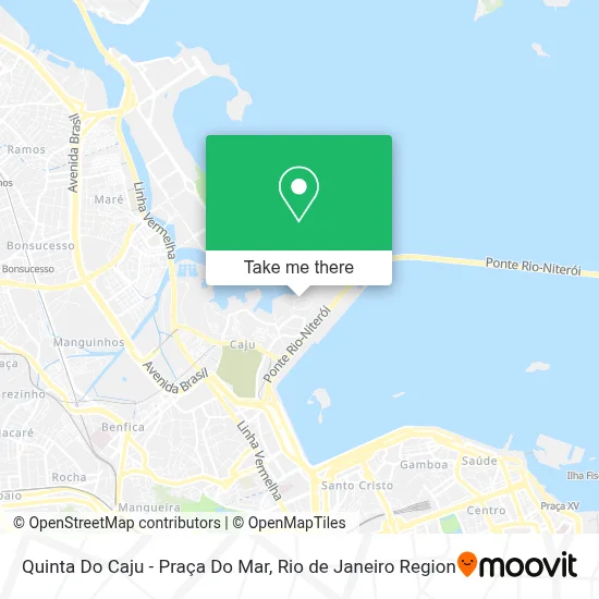 Quinta Do Caju - Praça Do Mar map