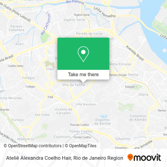 Ateliê Alexandra Coelho Hair map