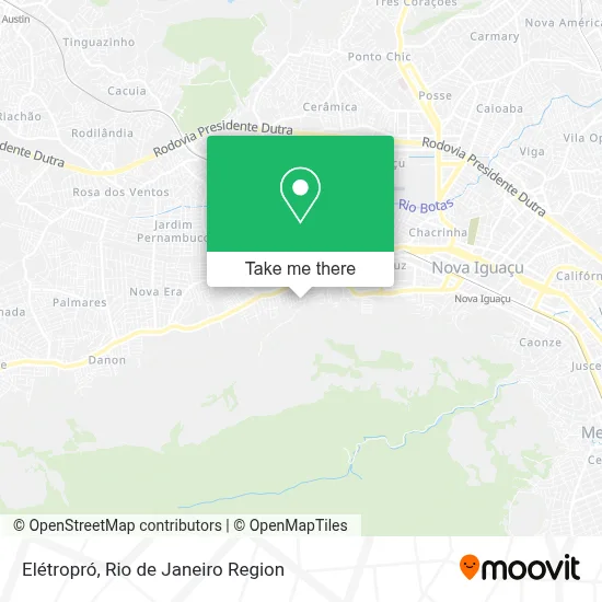 Elétropró map