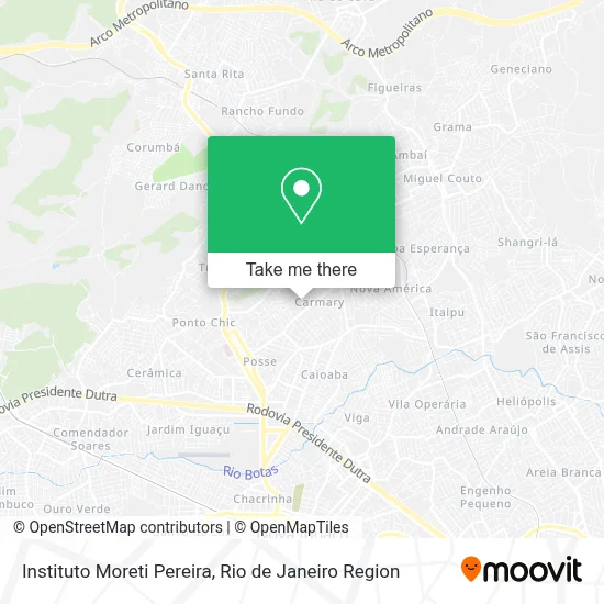 Instituto Moreti Pereira map