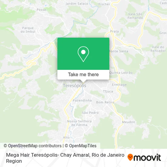 Mega Hair Teresópolis- Chay Amaral map