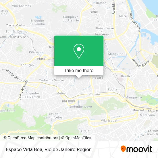 Espaço Vida Boa map