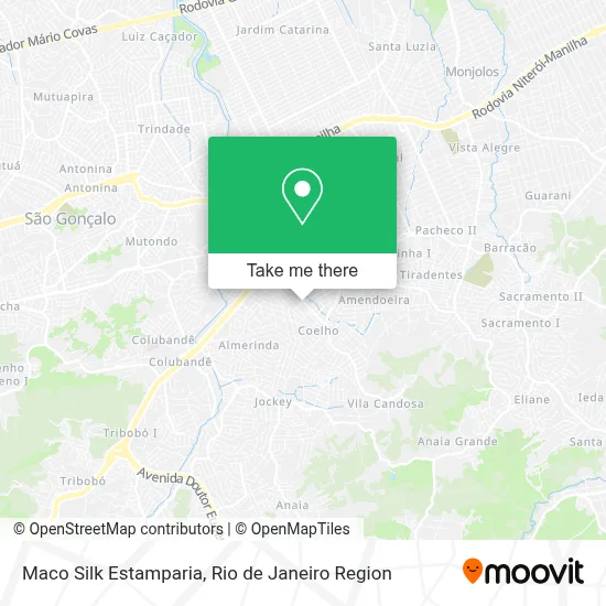 Maco Silk Estamparia map