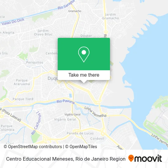 Centro Educacional Meneses map
