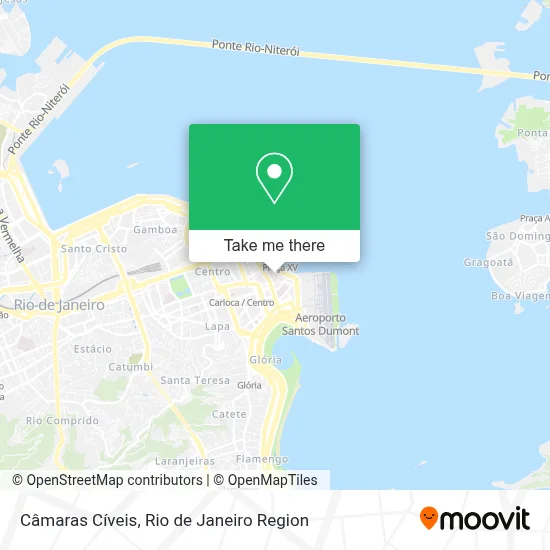 Câmaras Cíveis map