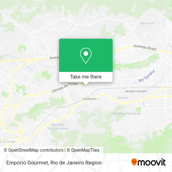 Empório Gourmet map