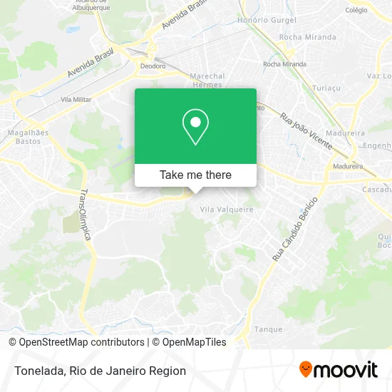 Tonelada map