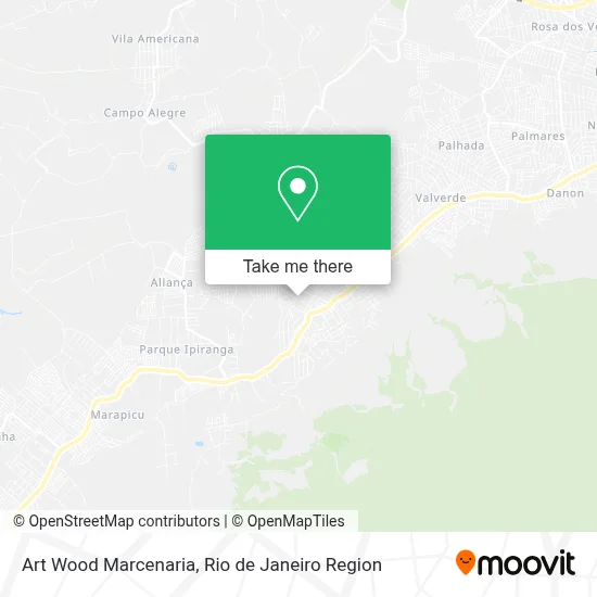 Art Wood Marcenaria map