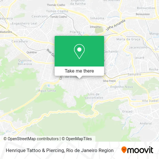 Henrique Tattoo & Piercing map