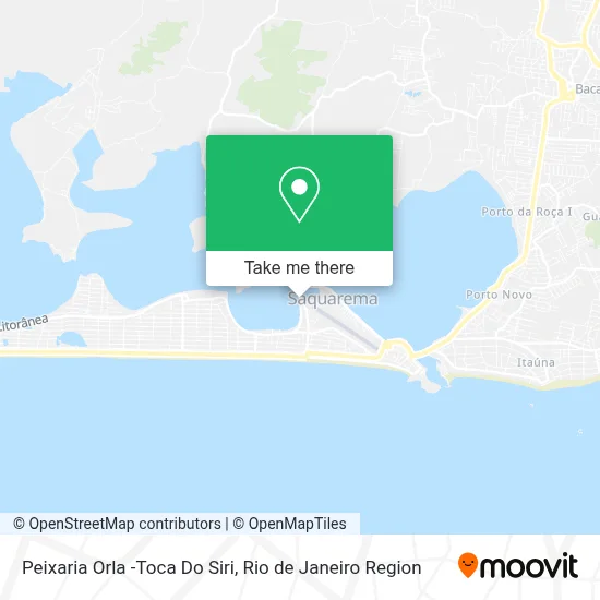 Peixaria Orla -Toca Do Siri map