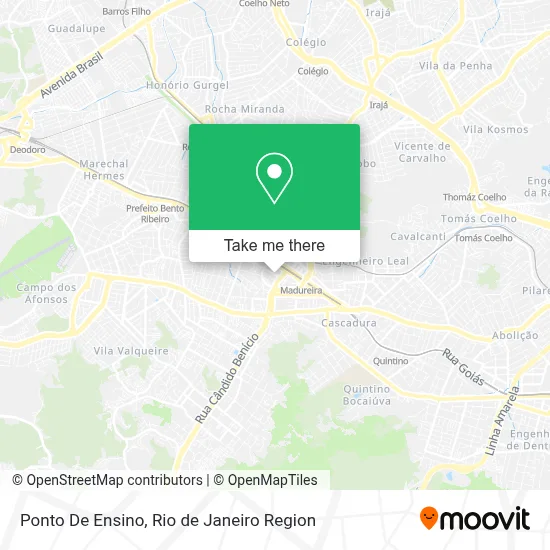 Ponto De Ensino map