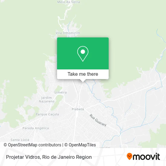 Projetar Vidros map