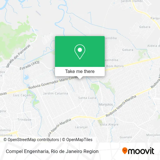 Compel Engenharia map