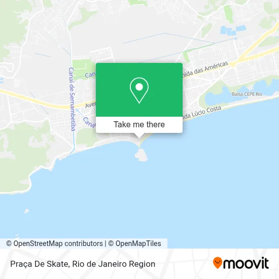 Praça De Skate map